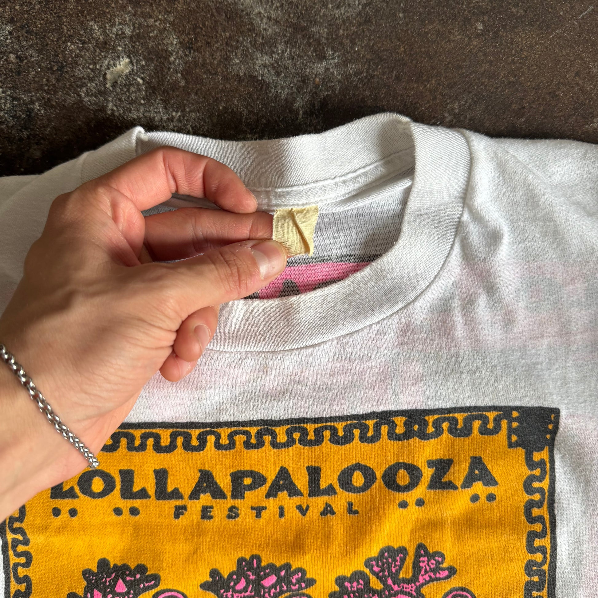 1991 Lollapalooza Parking Lot Bootleg Tee (L)