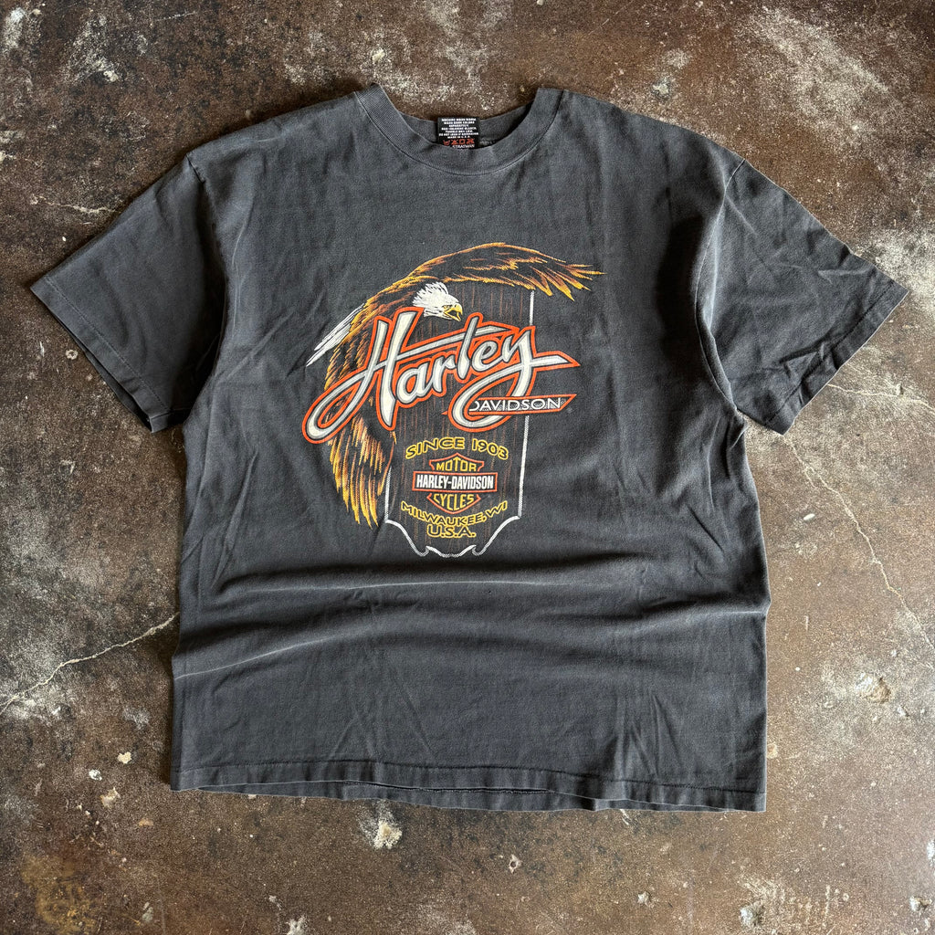 90’s Harley Established Wingspan Eagle Tee (XL)