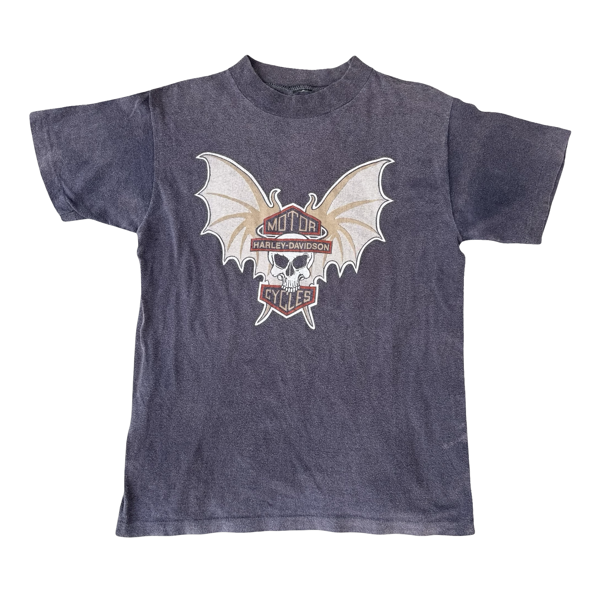 80’s Harley Bat Skull Fletchers Dealer Tee Size M