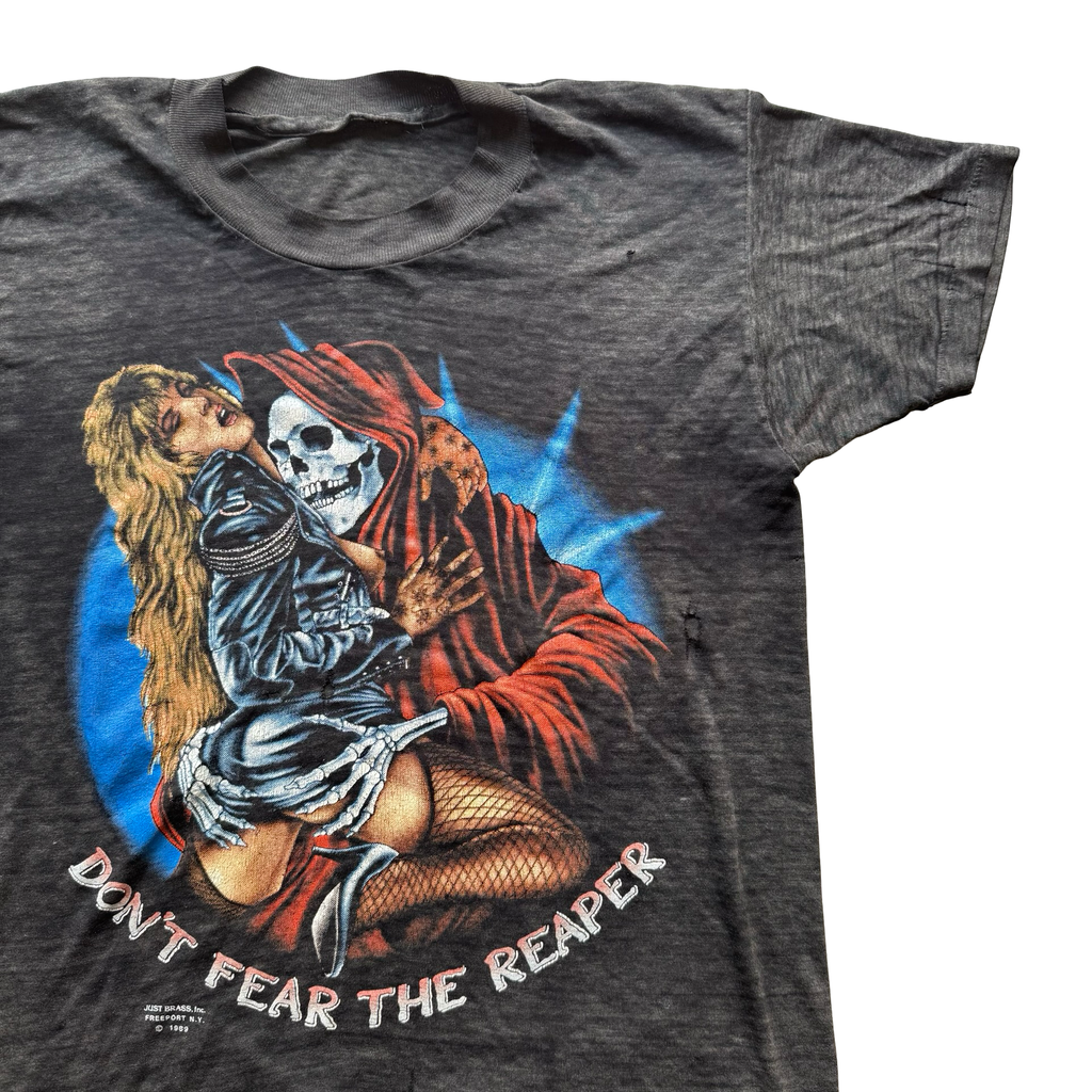 80’s Just Brass “Don’t Fear The Reaper” 3D Tee Size L