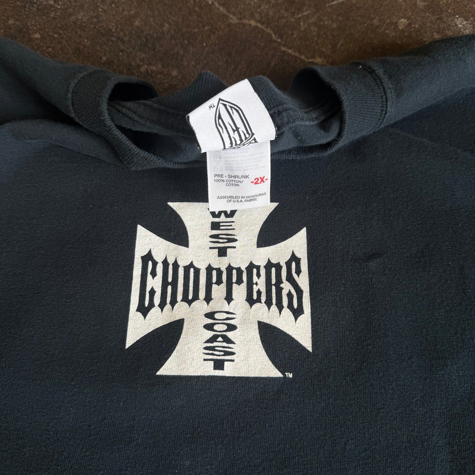 Y2K West Coast Choppers Emblem Tee (XXL)