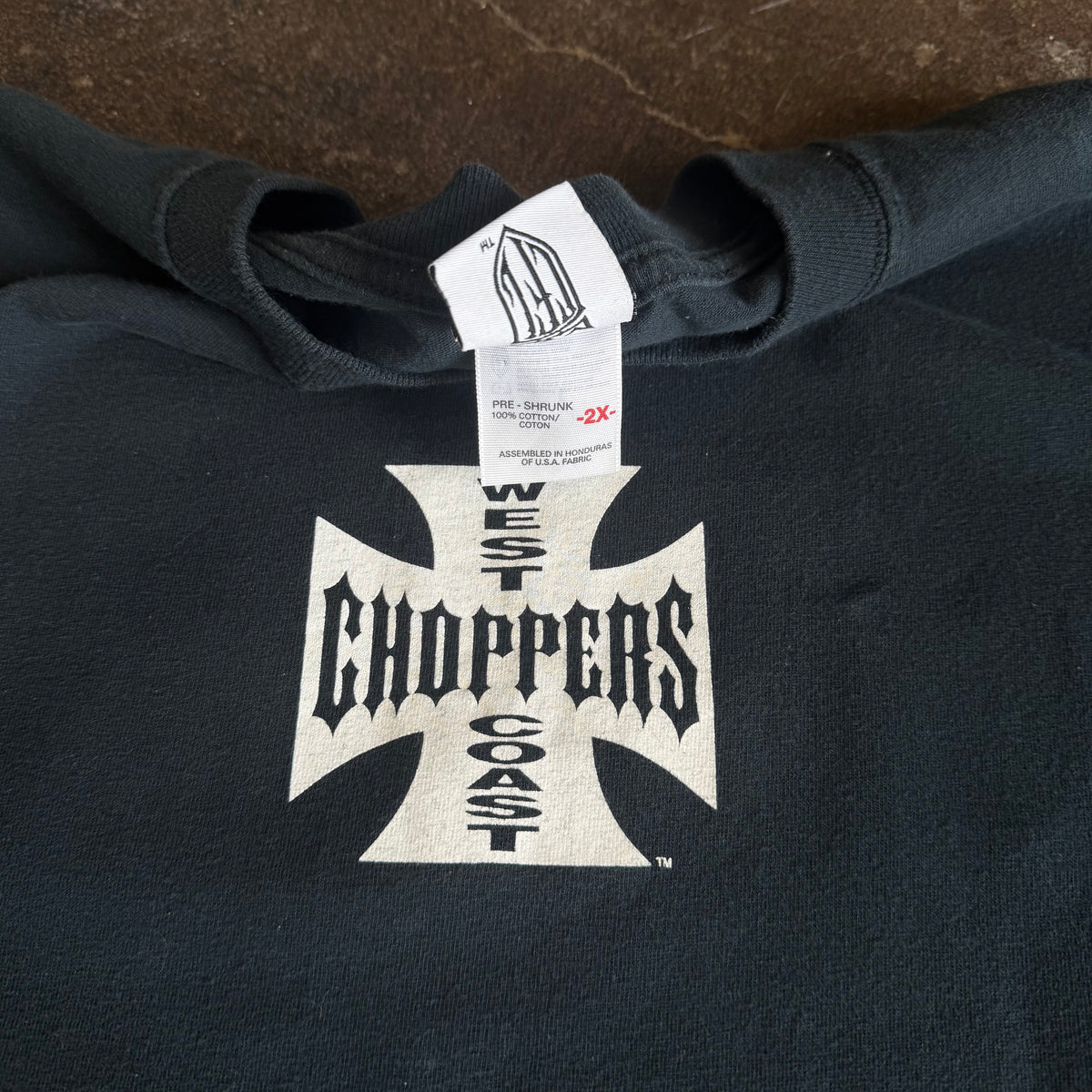 Y2K West Coast Choppers Emblem Tee (XXL)
