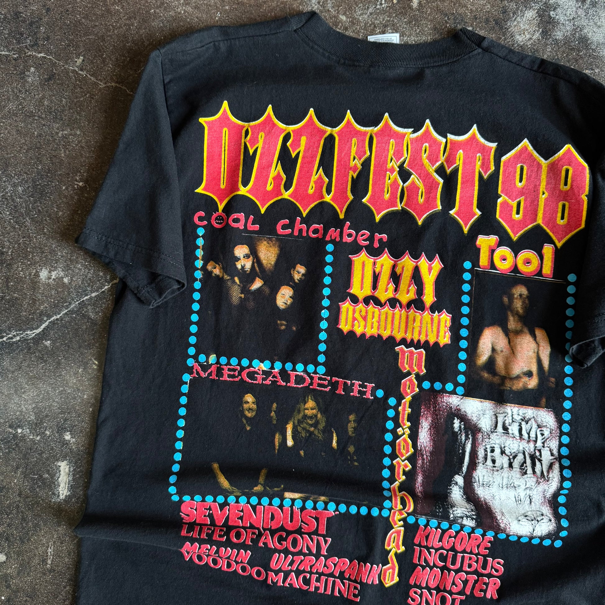 ‘98 Ozzfest Parking Lot Bootleg Tee (L)