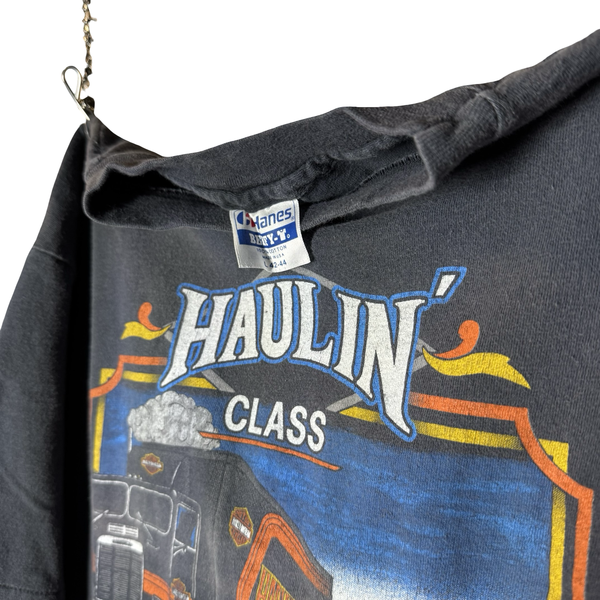 80’s Harley “Haulin’ Class” Tee Size L