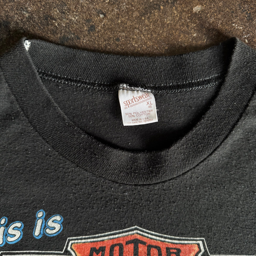 80’s Harley Country “Bikers Only” Ohio Tee (XL)