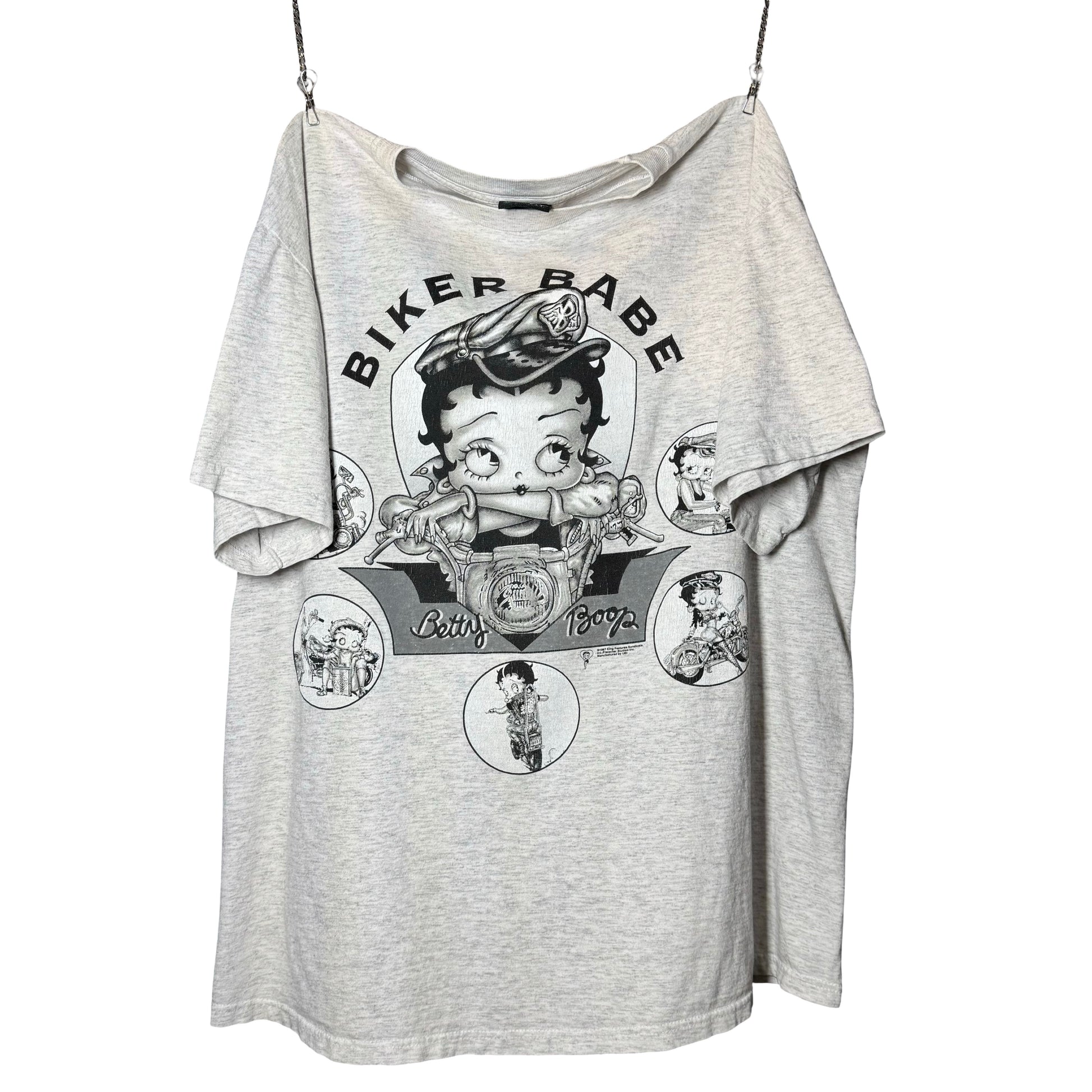 90’s Betty Boop Biker Babe Tee Size XL