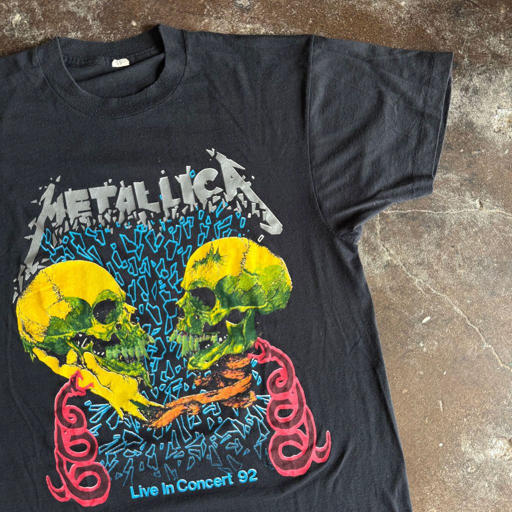 ‘92 Metallica Live In Concert Boot Tee (XL)