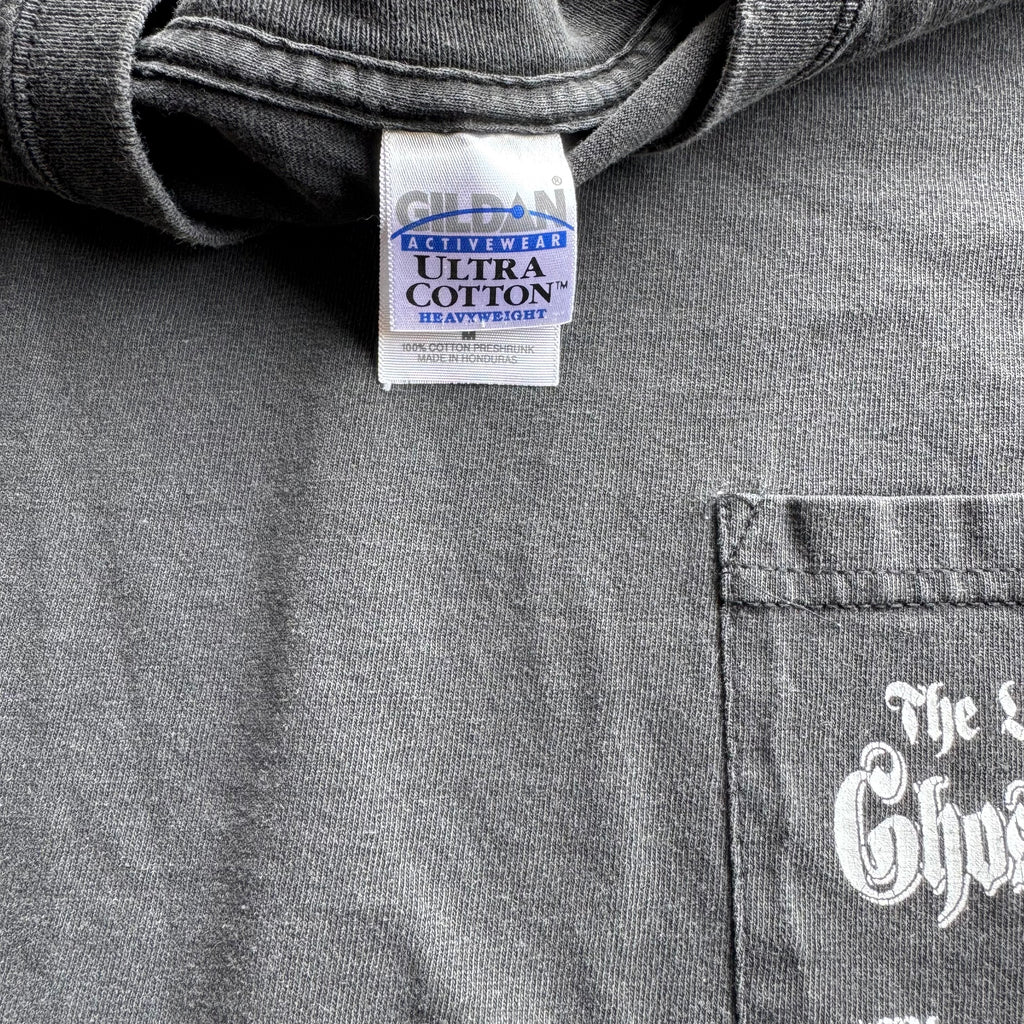 Y2K Ghost Riders Pocket Tee Biker Saloon Size M