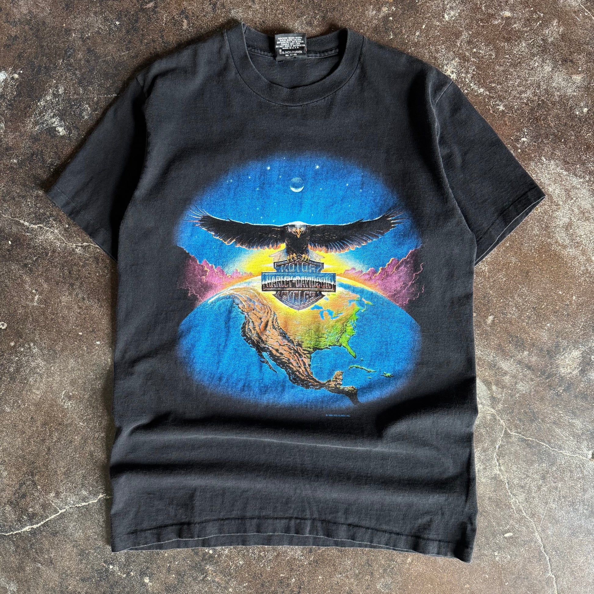 90’s Harley Eagle Sunset Earth Tee (M)
