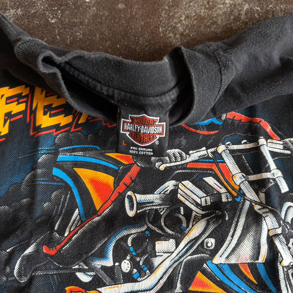 90’s Harley “Fear Not” Racing Tee (L)