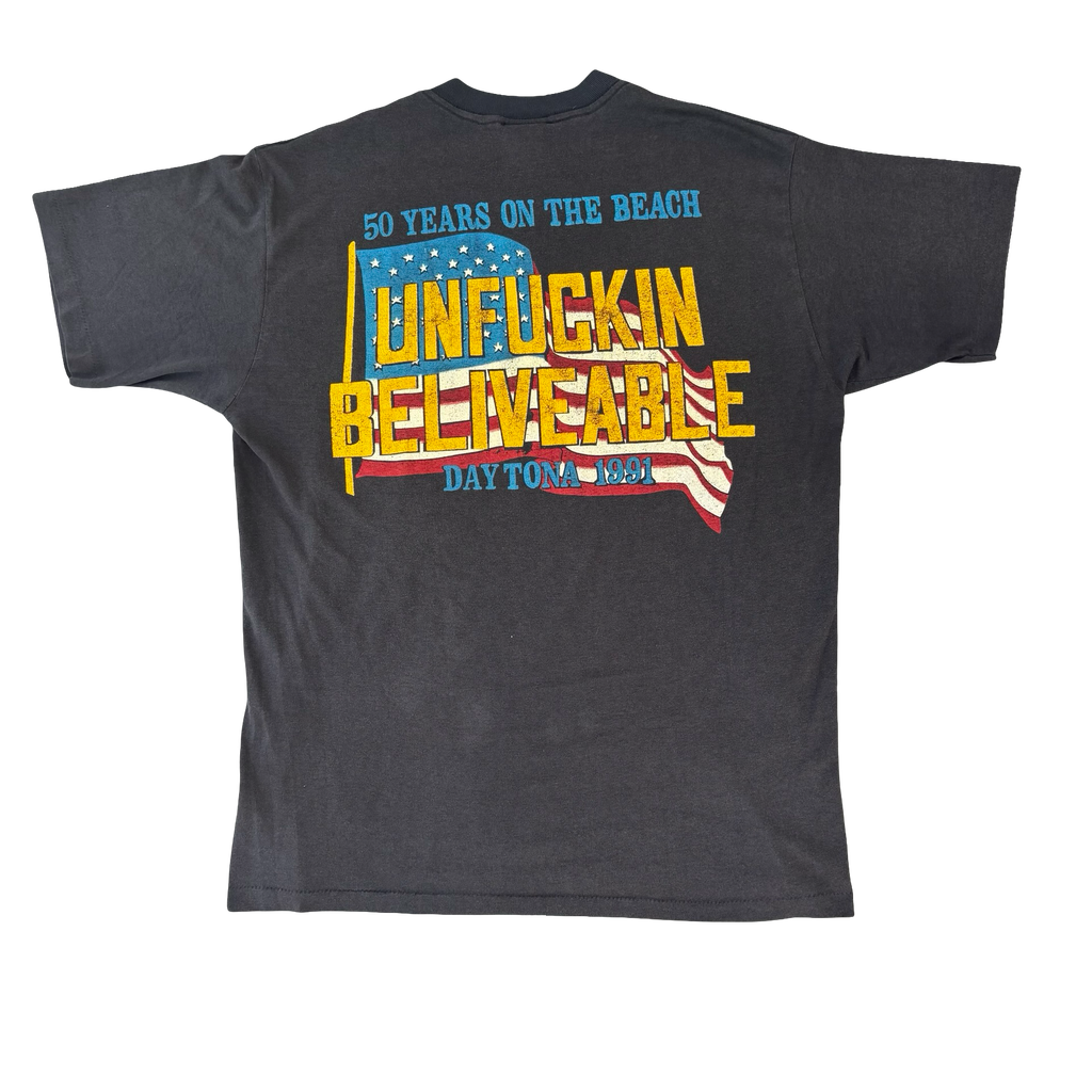 80’s Harley “Unbelievable” Flag Tee Size XL