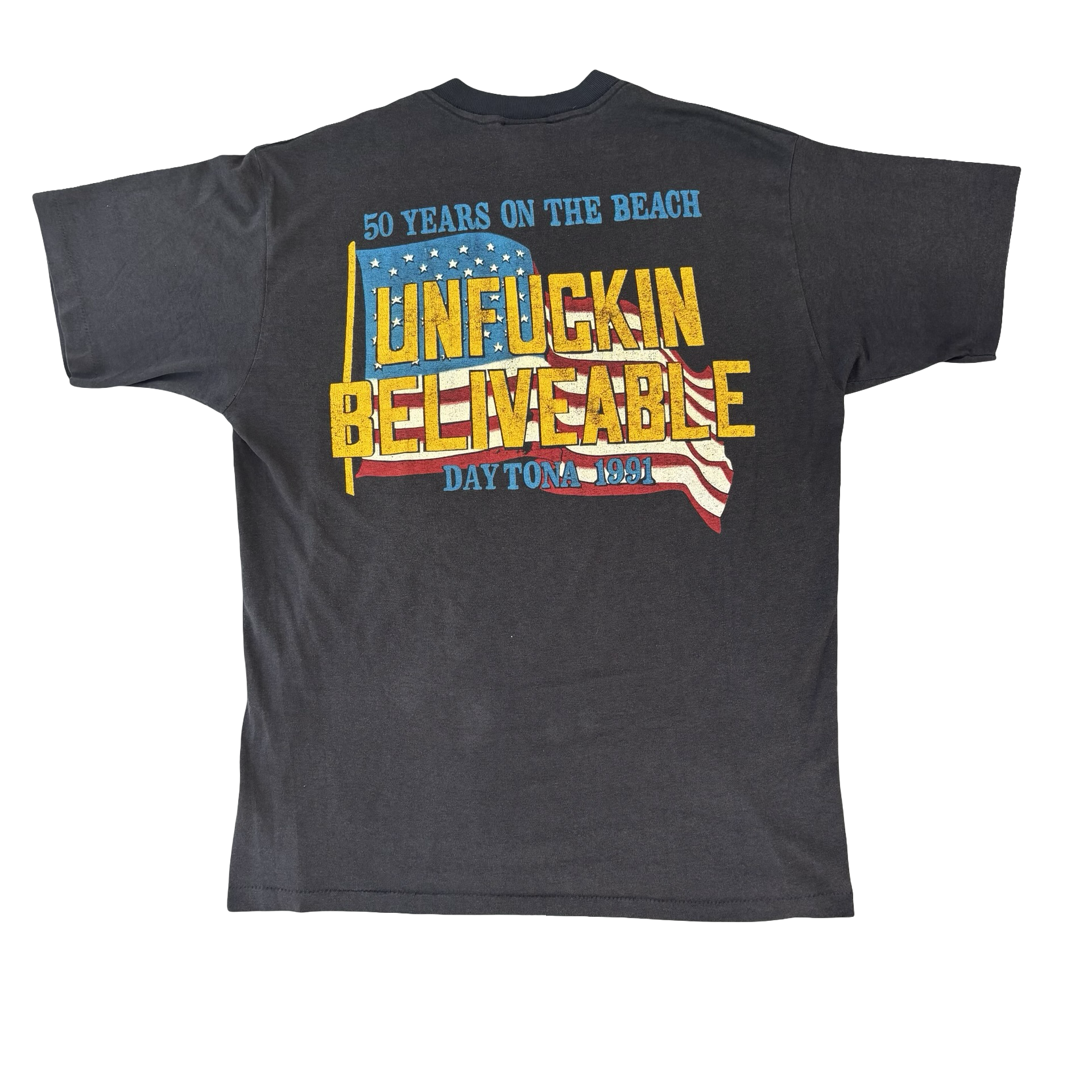 80’s Harley “Unbelievable” Flag Tee Size XL