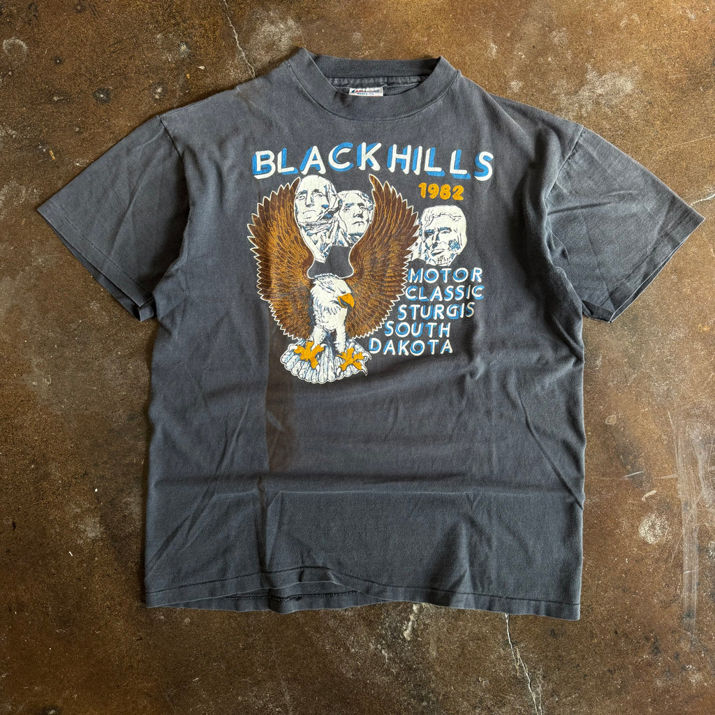 80’s Harley Black Hills Sun Faded Eagle Tee (L)