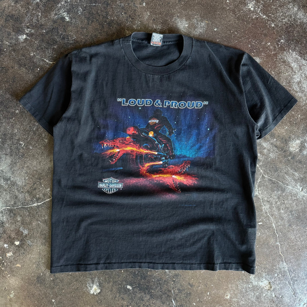 90’s Harley Loud & Proud Illinois Tee (L)