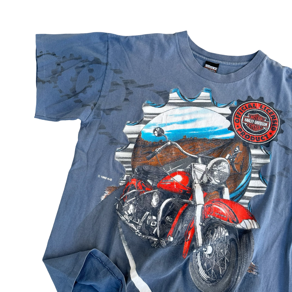 90’s Harley Davidson Gear AOP Tee Size L