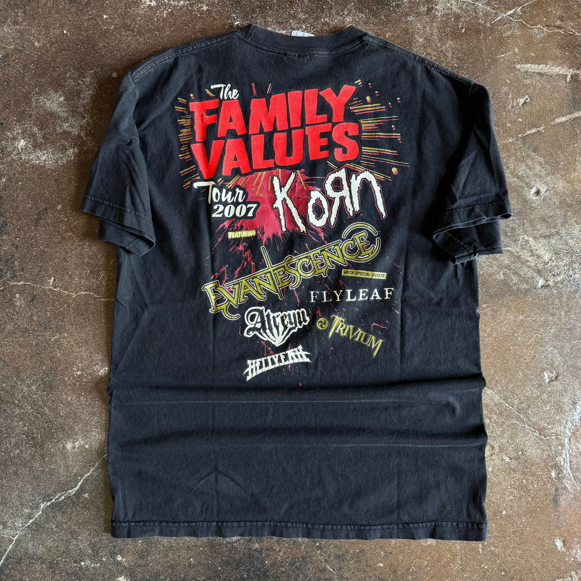‘07 Korn Family Values Tour Tee (L)