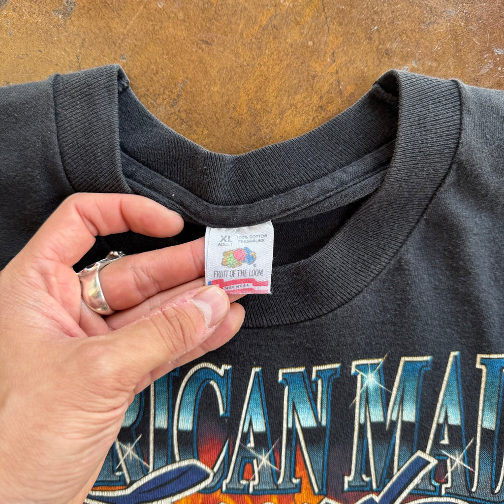 90’s American Made Legend Chevy Flame Tee (XL)
