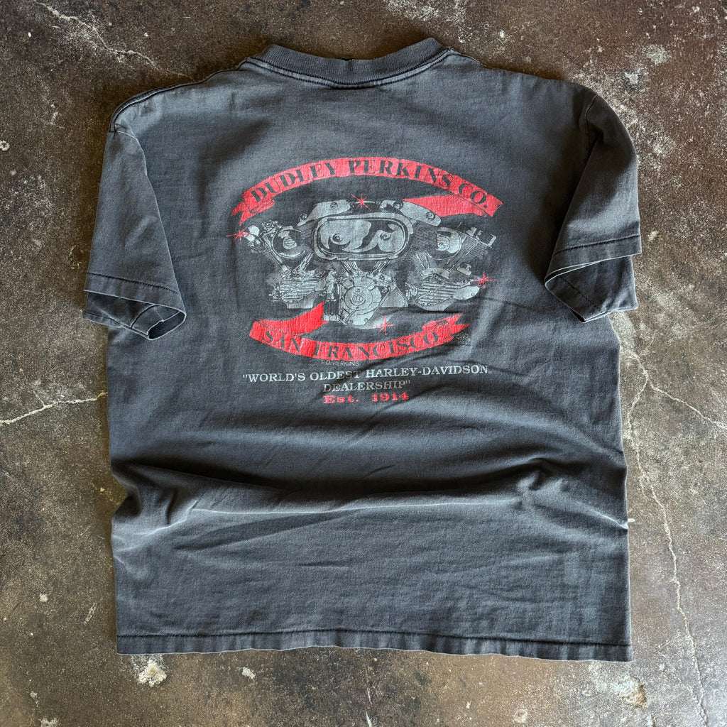 Dragon of the West Dudley Perkins Harley Grail Tee (L)