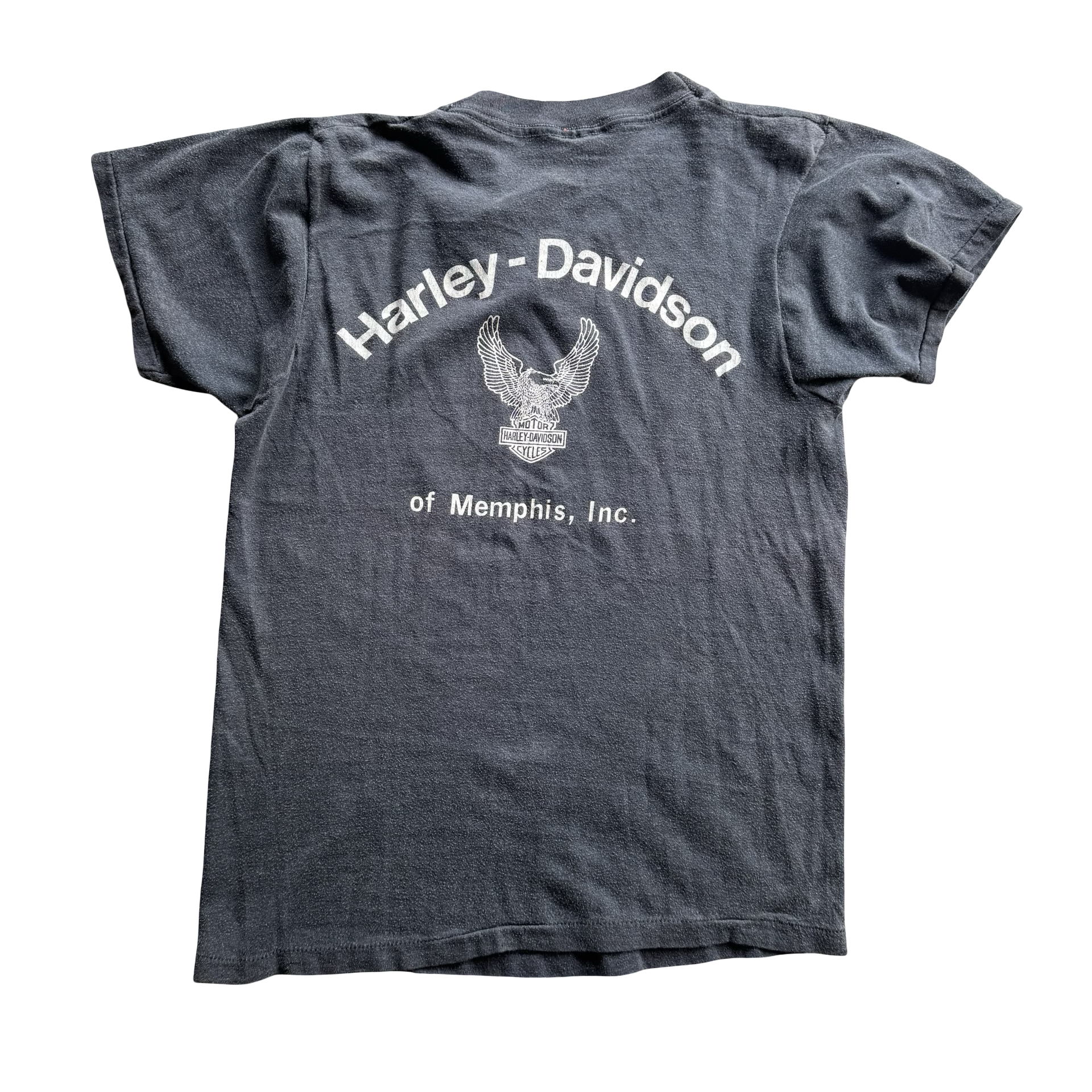 70’s Harley “Two Types of Bikers” Memphis Tee Size M