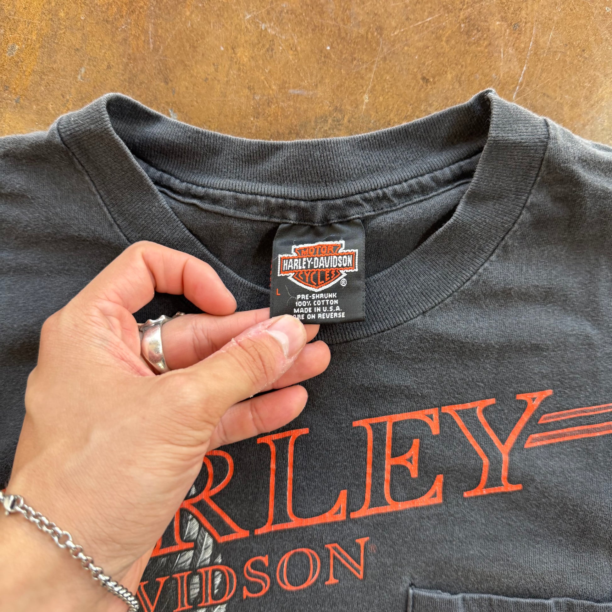 90’s Harley Eagle Florida Pocket Tee (L)