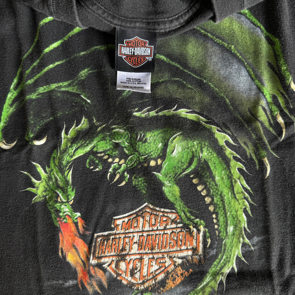90’s Harley Davidson Texas Dragon Tee (L)