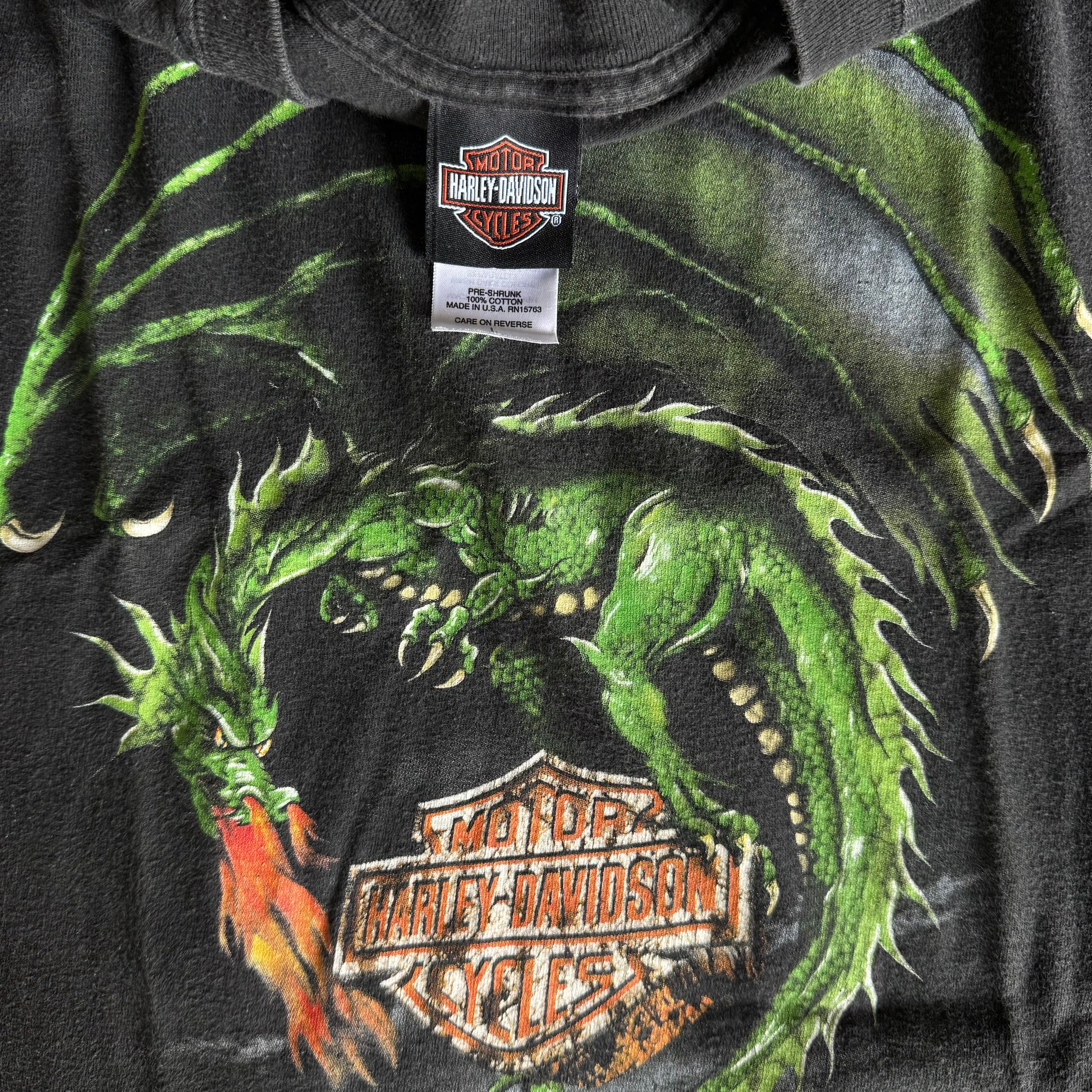 90’s Harley Davidson Texas Dragon Tee (L)
