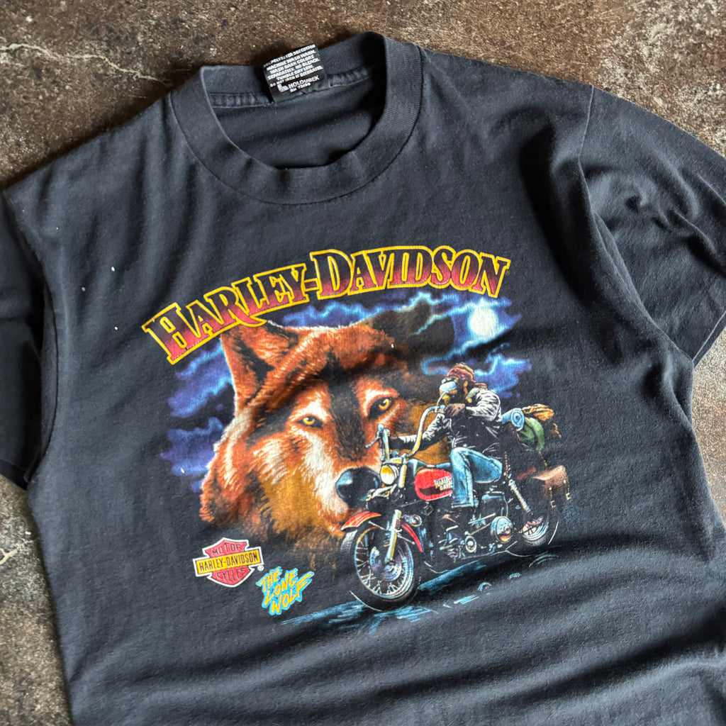 90’s Harley Lone Wolf Tee (M)