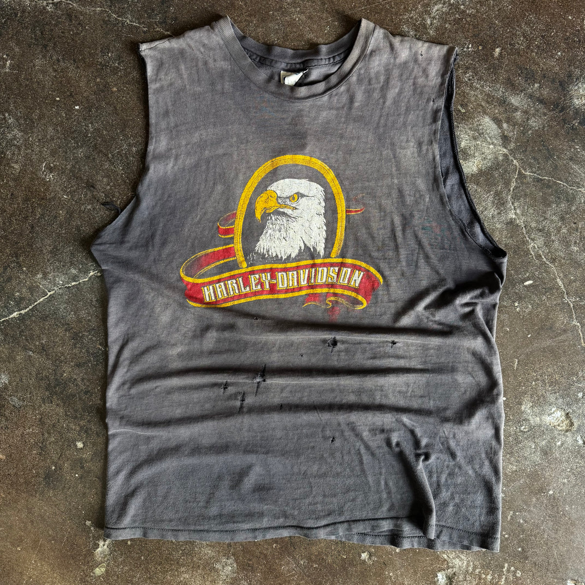 80’s Harley Davidson Sun Faded Vegas Eagle Tee (XL)