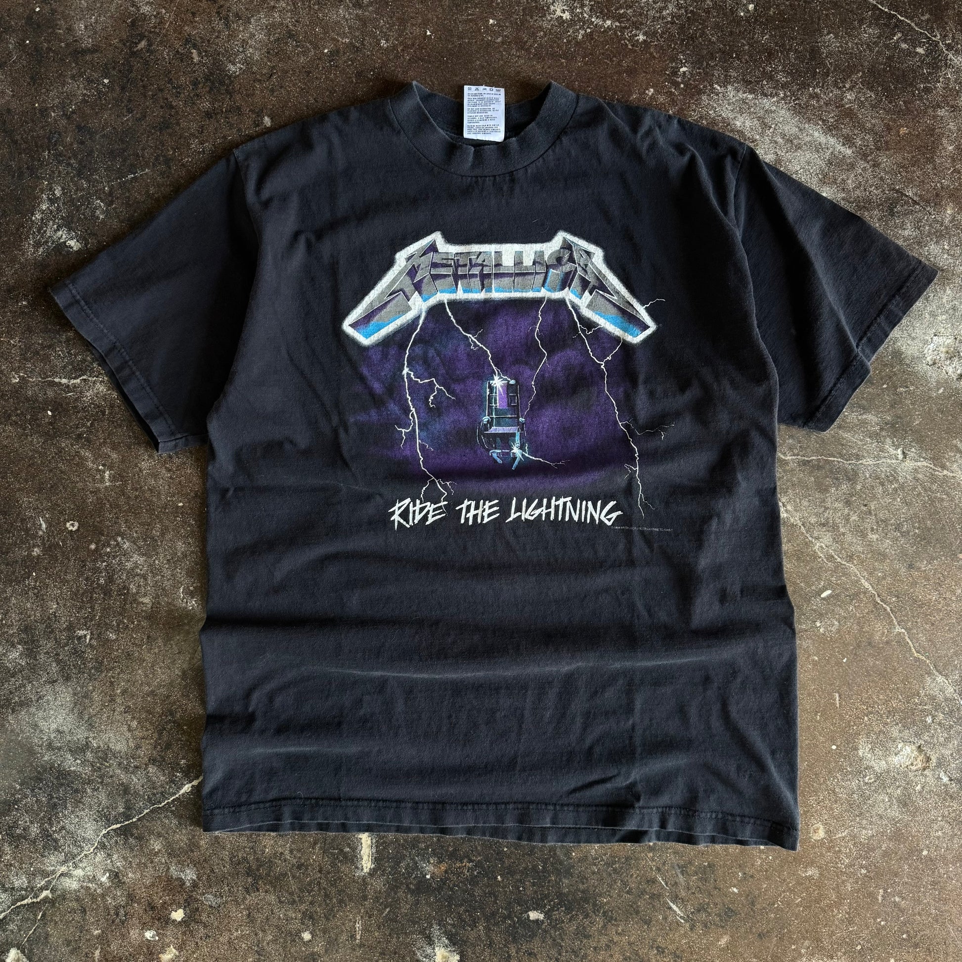 ‘94 Metallica Ride The Lightning Band Tee (XL)