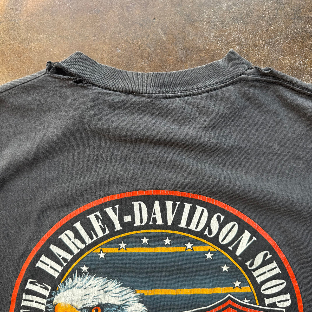 90’s Harley Untamed Tiger Flame Long Sleeve (L)