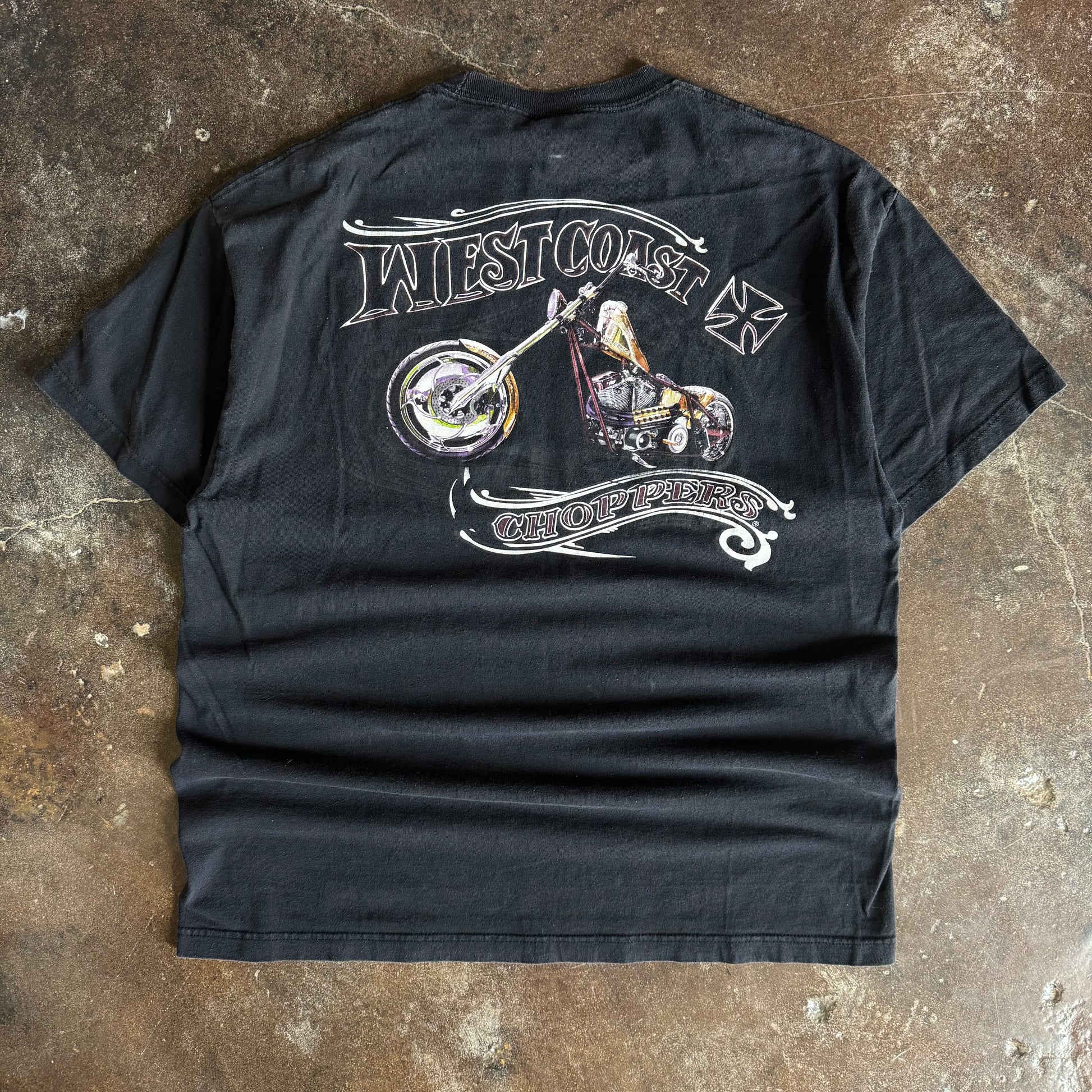 Y2K West Coast Choppers Biker Tee (XL)