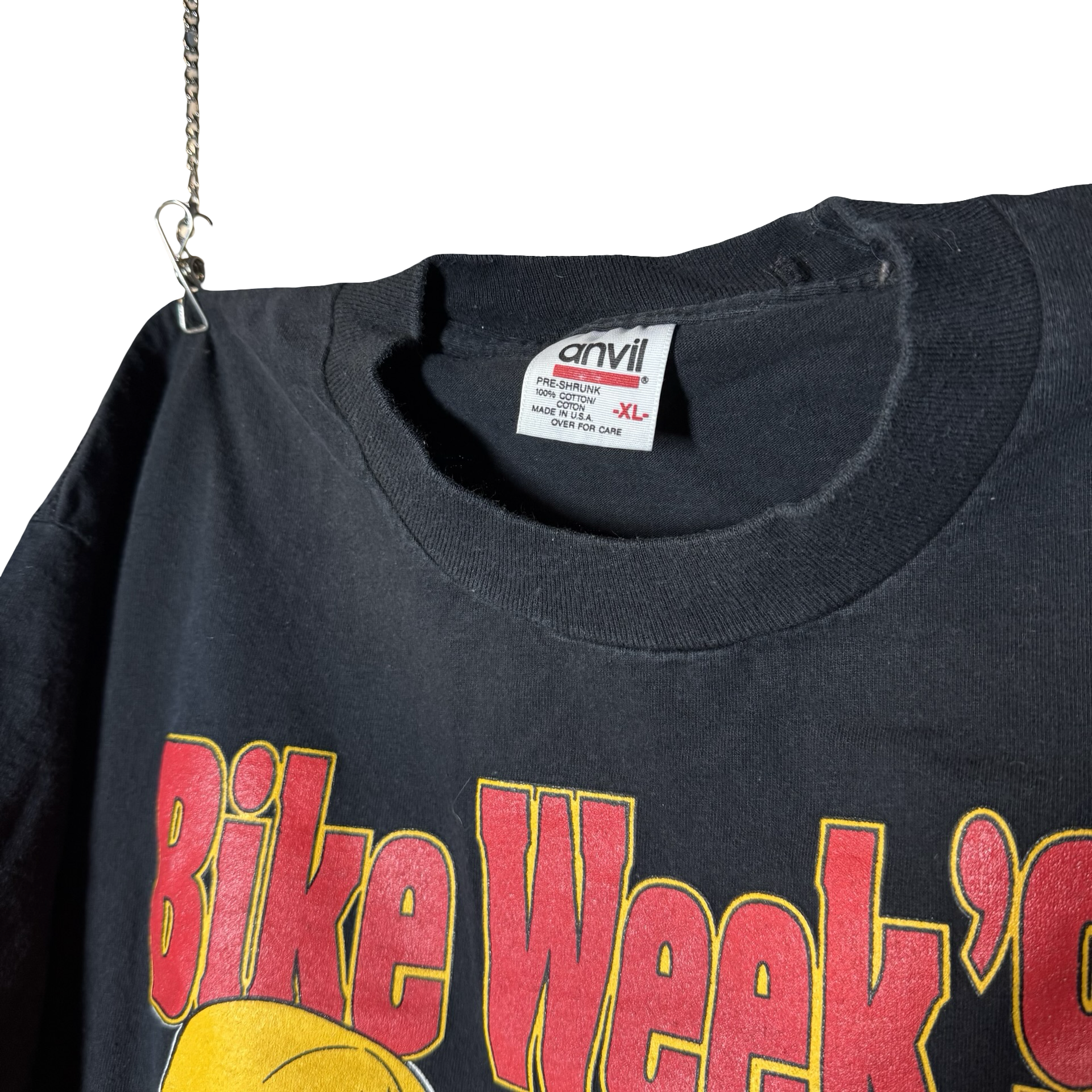 90’s Bike Week “Tail is Soft, Ride is Hard” Tee Size XL
