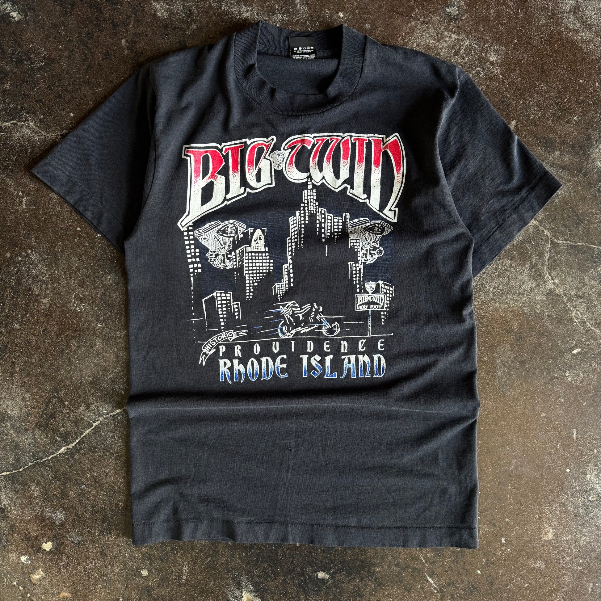 90’s Big Twin Rhode Island Engine Tee (M)
