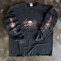 Y2K Harley Davidson Flame Skull Longsleeve (XXL)
