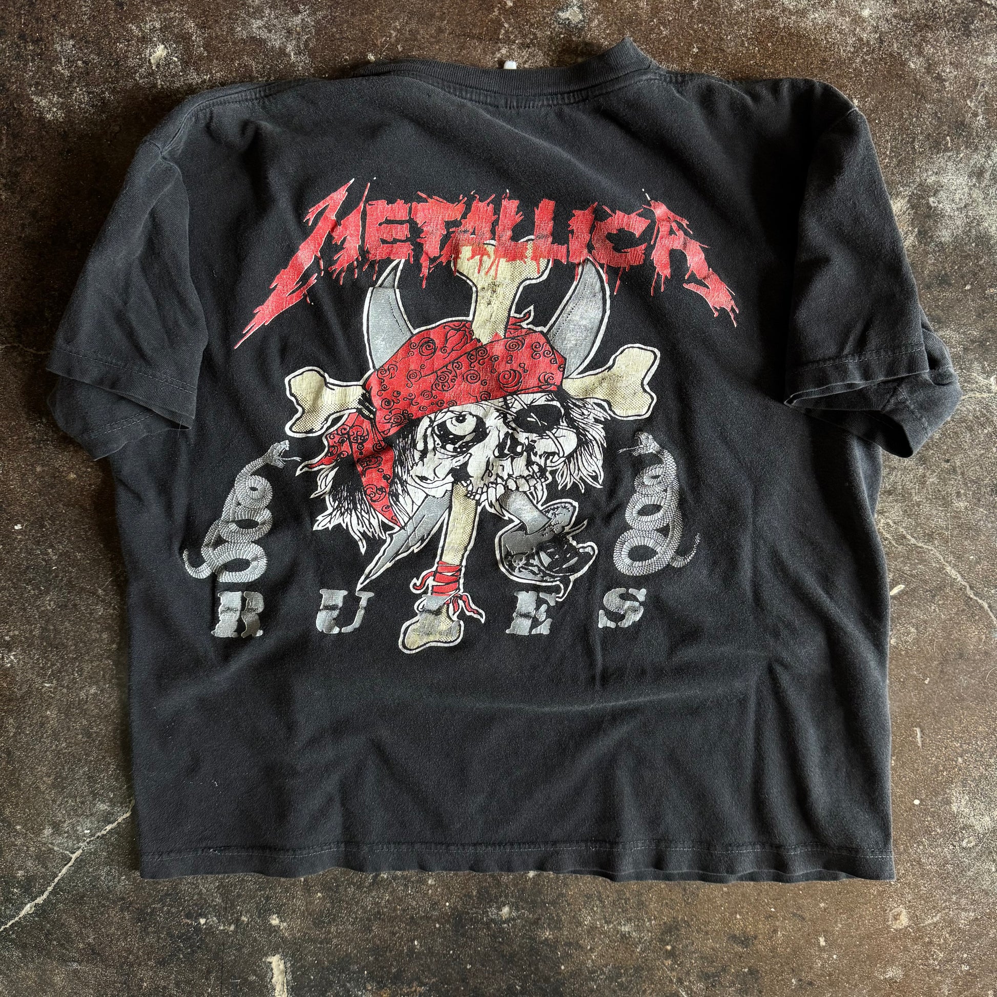 90’s Metallica World Tour Parking Lot Tee (L)