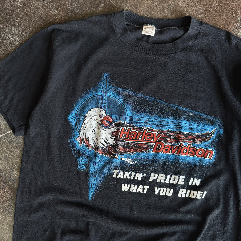 80’s Harley “Pride In What You Ride” Tee (XL)