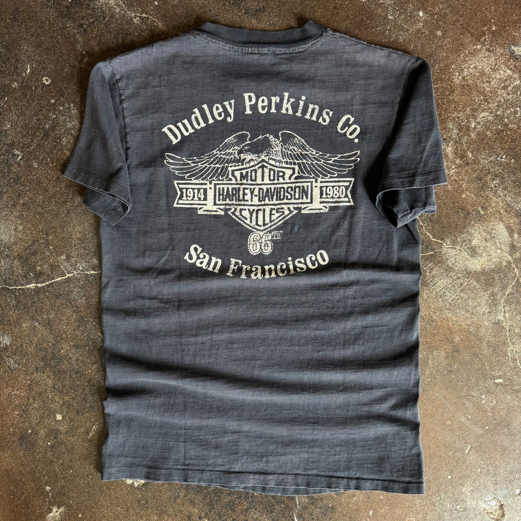 70’s Harley Davidson Anniversary Faded Tee (M)