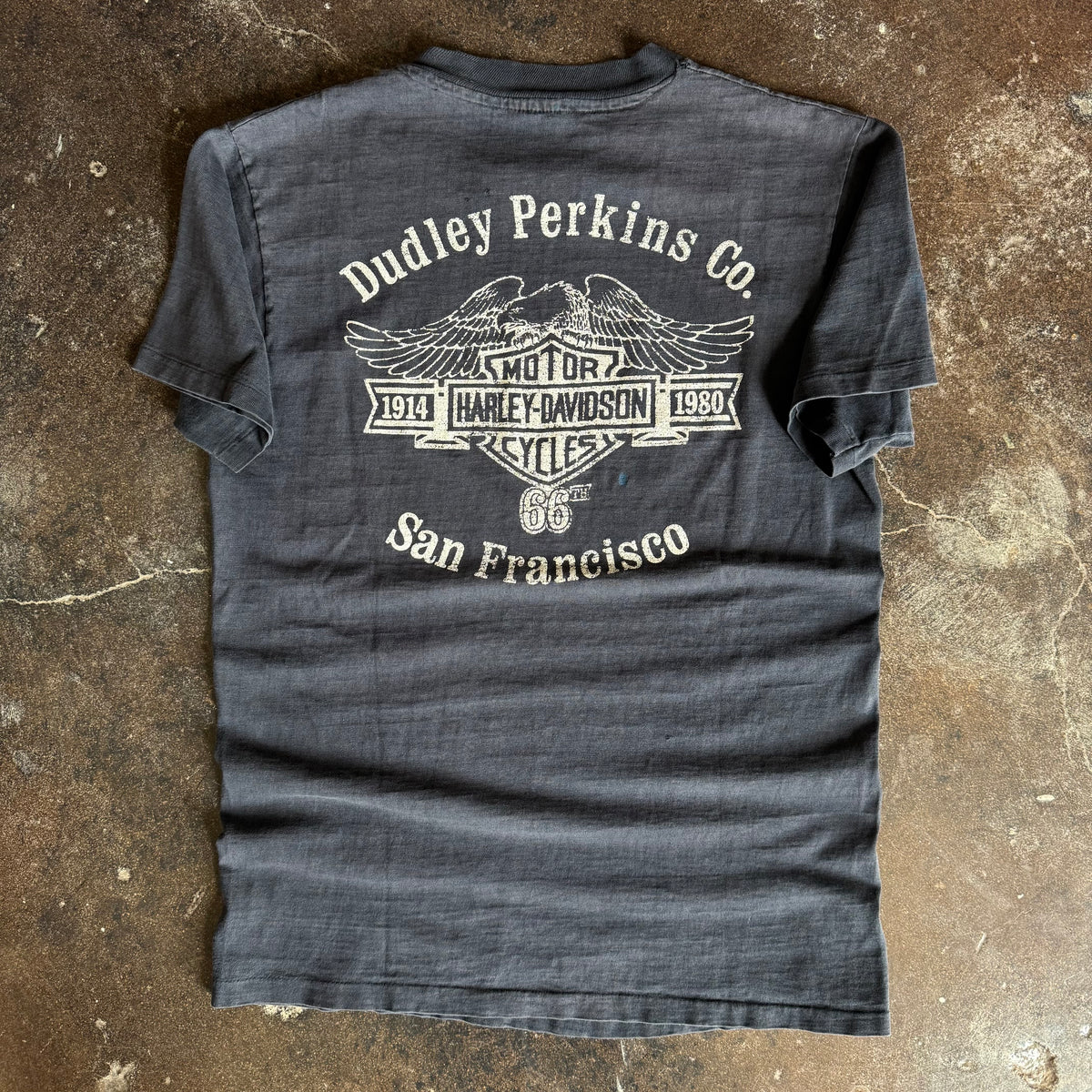 70’s Harley Davidson Anniversary Faded Tee (M)
