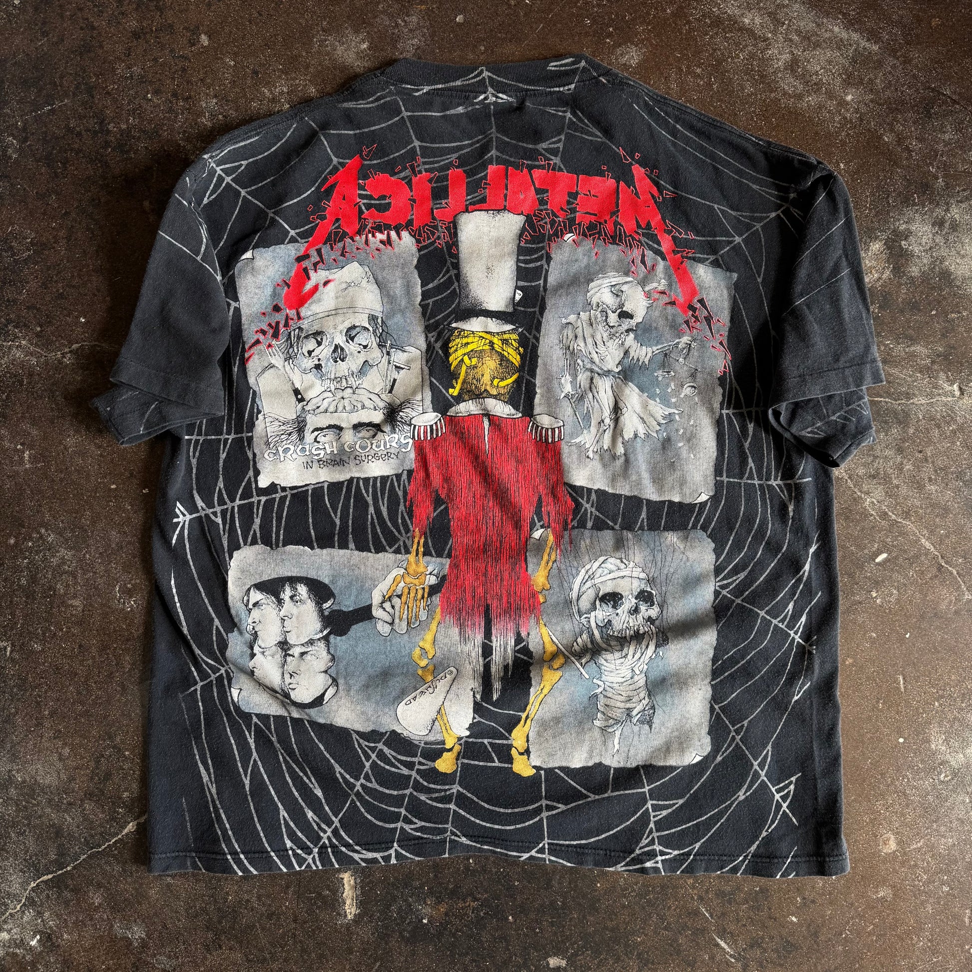 90’s Metallica Pushead AOP Web Tee (XL)