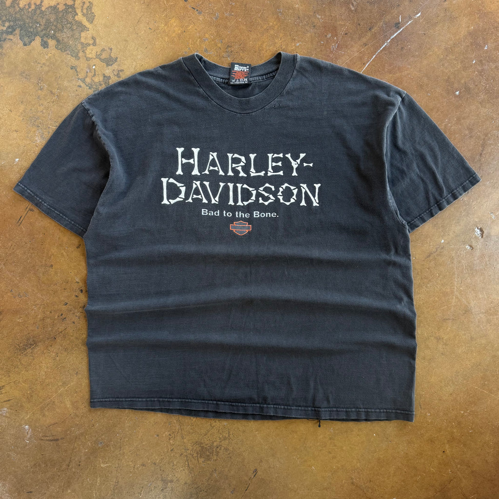 ‘00s Harley Davidson Bad To The Bone Tee (XXL)