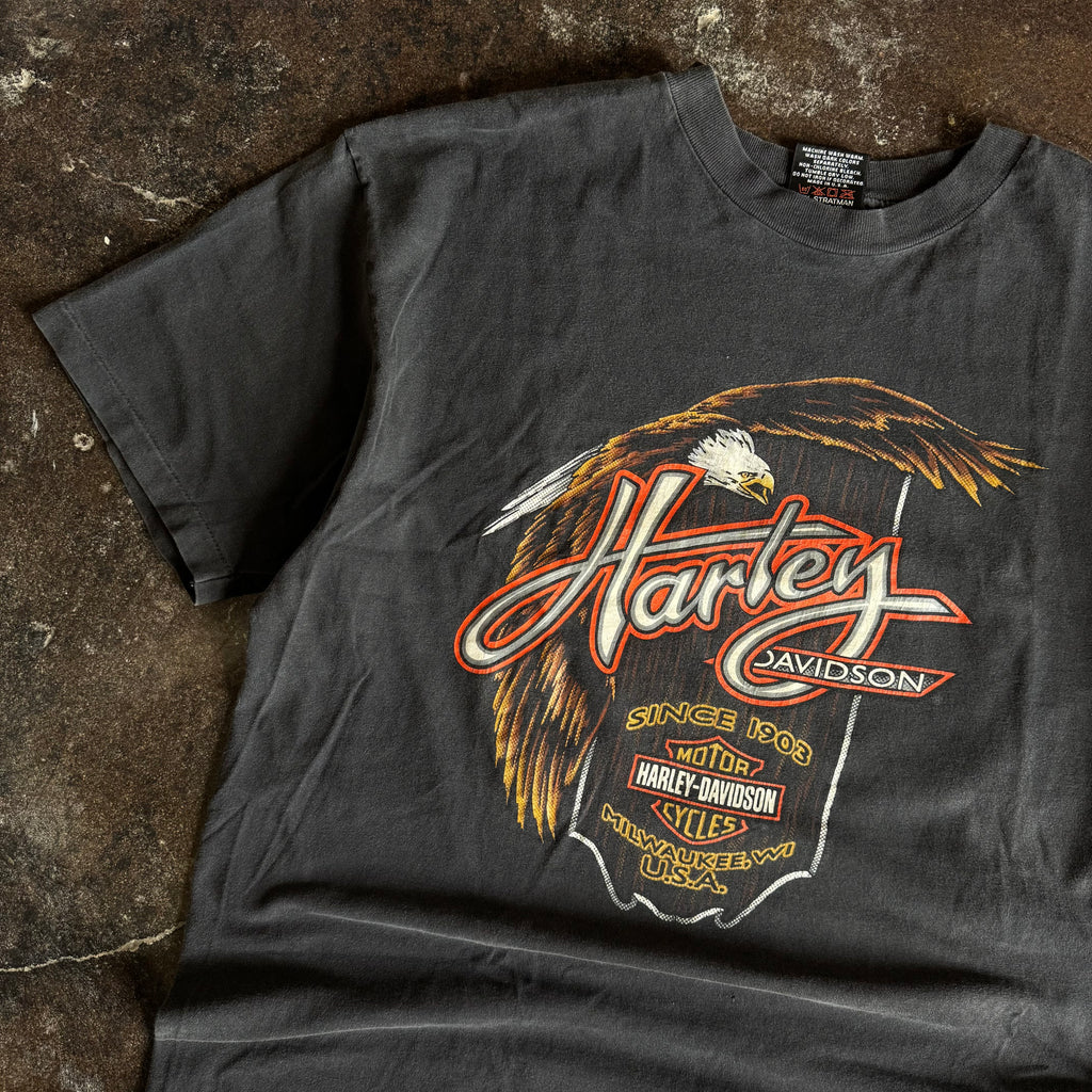 90’s Harley Established Wingspan Eagle Tee (XL)