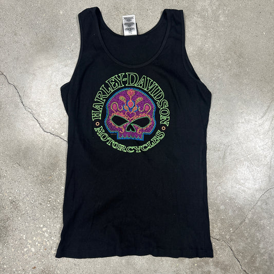 Harley Skull Women’s Tank Top Tee