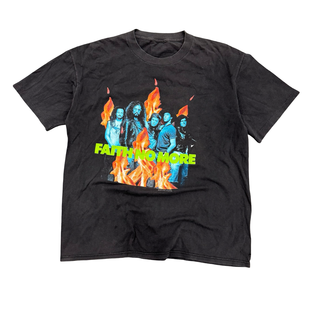80’s Faith No More Flame Band Tour Tee Size XL