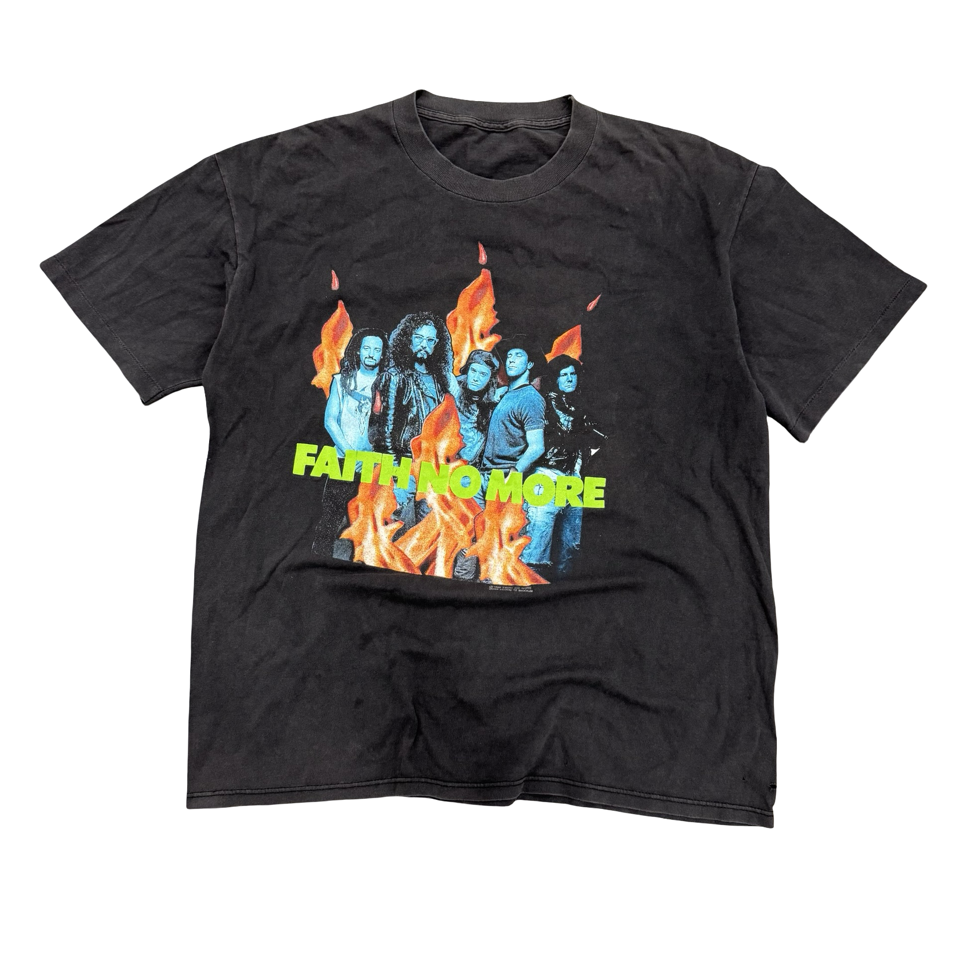 80’s Faith No More Flame Band Tour Tee Size XL