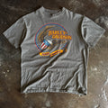 80’s Harley Shield Of America Faded Gray Tee (XL)