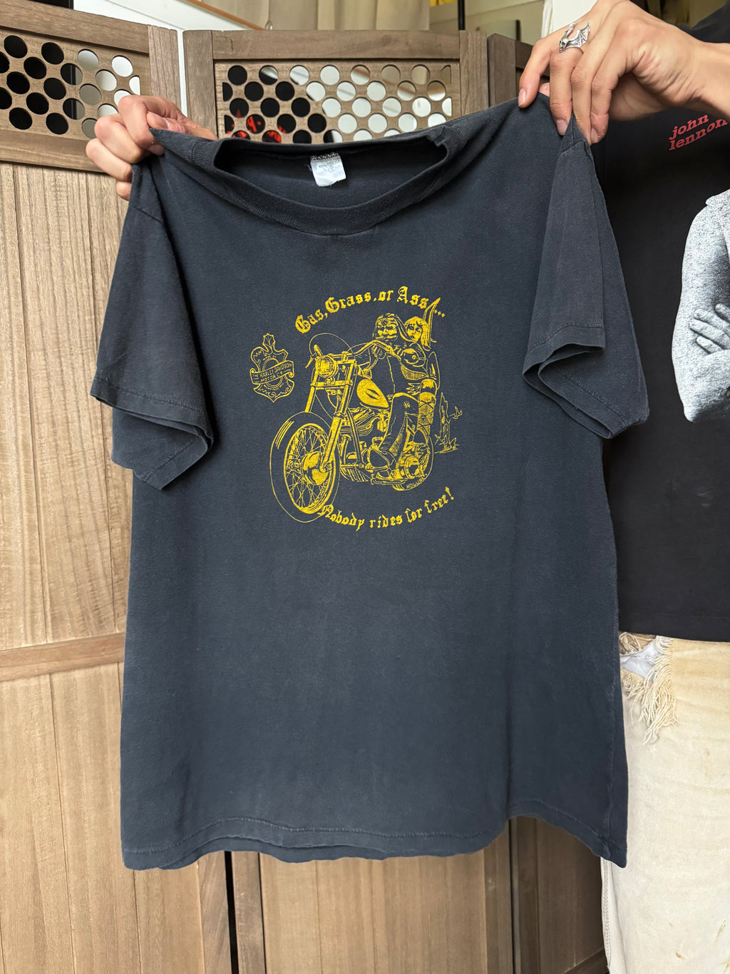 80’s Gas Grass or Ass Harley of Athens Tee (XL)