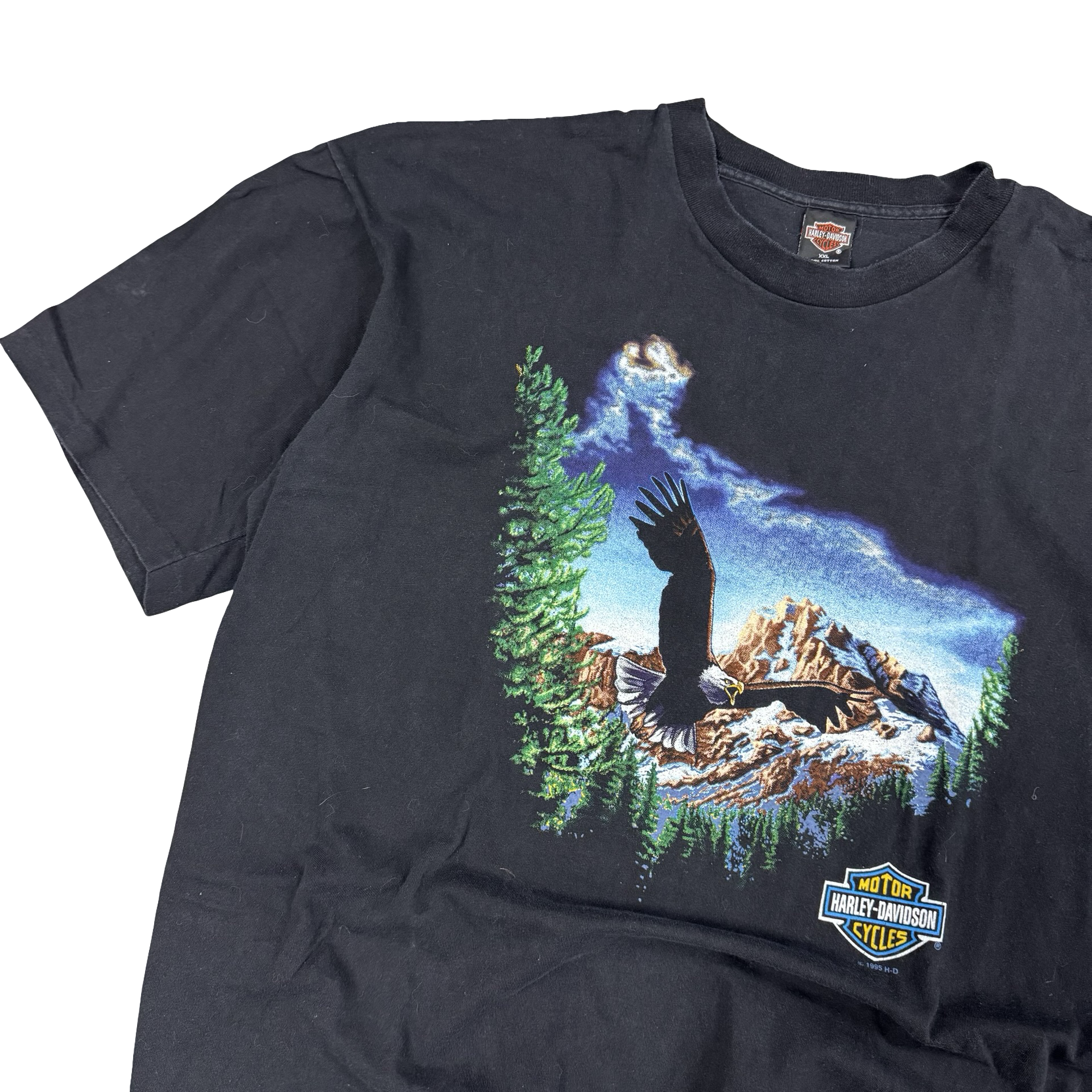 90’s Harley Mountain Eagle West Coast Tee Size XXL