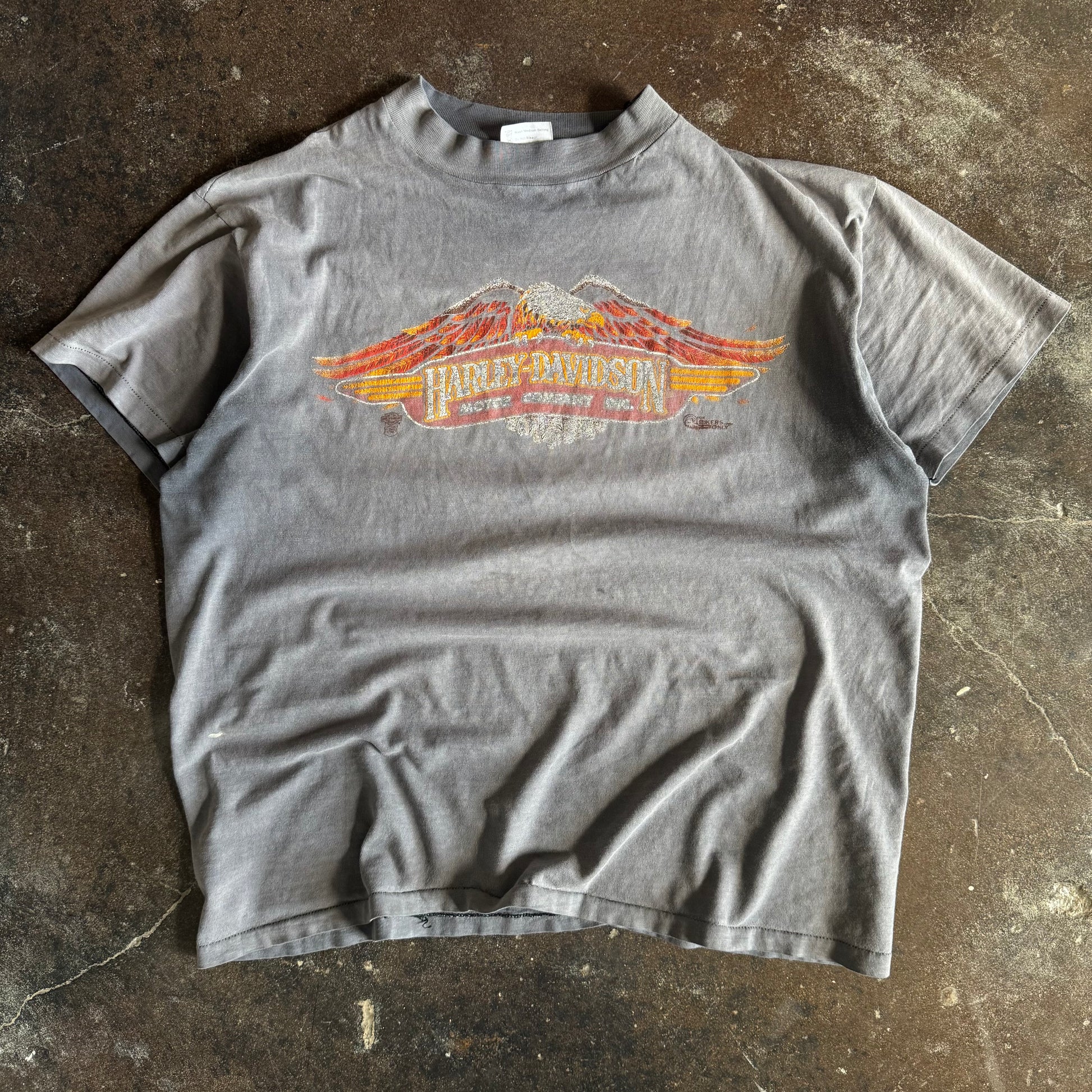 80’s Harley Baltimore Sun Faded Eagle Tee (XL)
