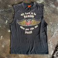 80’s Harley “Hard to Be Humble” Thrashed Cut-Off Tee (XL)