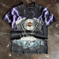 90’s Harley Thunder & Lightning AOP Tee (M)